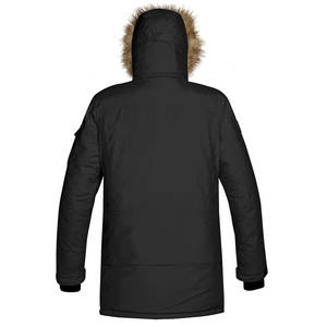 Vestes parka d'hiver chaudes pour hommes en vente en ligne, couleur unie, à capuche, décontractées, épaisses, chaudes, streetwear - Product Image 4