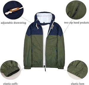 <b>Jacket</b> <b>Men</b> Fashion Casual Windbreaker <b>Jacket</b> Coat Autumn Winter New Hot Outwear Slim <b>Jacket</b> - Product Image 2