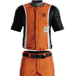 ลูกค้าต้องการเสื้อผ้าเบสบอลแบบกลับด้านได้ ชุดทีมเบสบอลแบบกำหนดเอง - Product Image 4