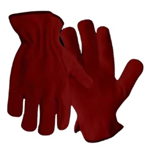 High Quality Heavy Duty Cowhide Grain & Split Leather <b>Driver</b> Work <b>Gloves</b> Elastic Cuff Anti-Slip Industrial Safety Protection - Product Image 6