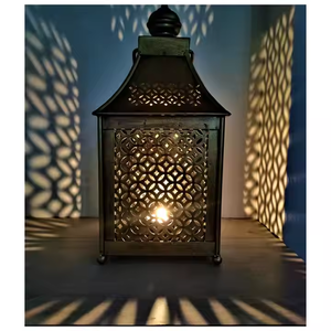 Suitable <b>Lanterns</b> Gold Candlelight <b>Lanterns</b>, Moroccan Style, 2025 Perfect for Ramadan, Eid, Diwali, and <b>Christmas</b> Celebrations - Product Image 6