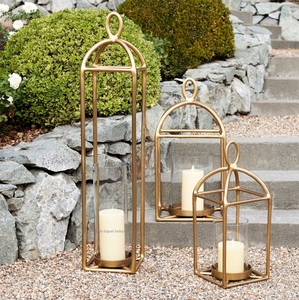 Best Sale Prices Black Metal Wire Hanging and Tabletop <b>Candle</b> <b>Lanterns</b> for Home and <b>Garden</b> Decoration Handicrafts - Product Image 2