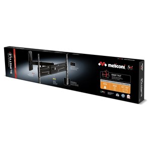 Support mural pour moniteur TV (45 kg) VESA 600 x 400 SLIMSTYLE PLUS 600 Sr Noir 480973 - Product Image 2