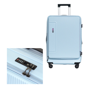 กระเป๋าเดินทางทำจากเปลือกแข็ง8088 3ขนาดกระเป๋าใส่กระเป๋าเดินทางมีโลโก้กำหนดเองแขวนได้เวียดนาม - Product Image 1