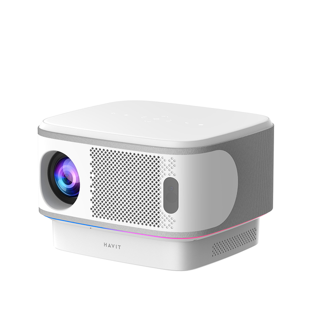 Havit PJ300 Pro Mini Projector Auto Focus and Auto Keystone Screen Android Proyector Portatil Projector for Home Theater/Outdoor