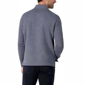 Sudadera de Forro Polar con Media Cremallera para Hombre, Personalizada con Logotipo Bordado, 100% Algodón, Oferta Especial - Product Image 3