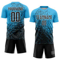 Maillot de football personnalisé unisexe à impression numérique 100% polyester respirant à séchage rapide col en V prix de gros logo personnalisé maille
