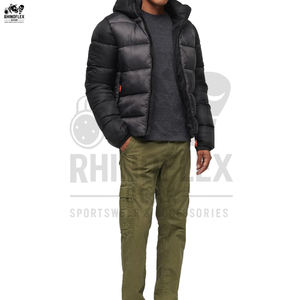 Ropa informal, nuevo estilo, chaquetas de hombre acolchadas, precio barato, chaquetas de hombre hechas a medida con cómoda chaqueta acolchada para hombre - Product Image 4