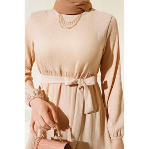 Robe superposée décontractée beige - Product Image 3