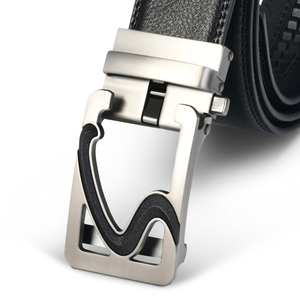 Ceintures en cuir véritable pour hommes de haute qualité, automatiques pour boucle, confortables, tendance et élégantes - Product Image 6
