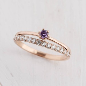 Bijoux pour femmes Bague style boho en argent Bijoux en argent sterling 925 Améthyste Gemstone Tendance Bague faite main Cadeau pour l'amour - Product Image 1