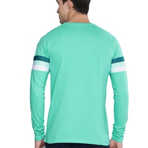 Camisa ligera de alta calidad para hombre, Camiseta 100% de algodón de Color liso, ropa informal, camisetas de manga larga antiarrugas para hombre - Product Image 2