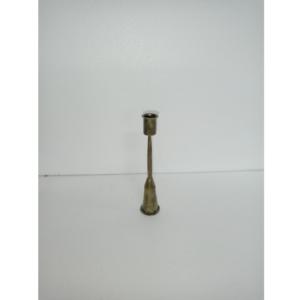 Portavelas de Metal Color Antiguo Hecho a Mano Resistente al Calor Ecológico Perfecto Adorno Navideño para Interiores Modernos y Vintage - Product Image 1