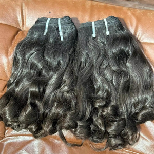 ผมต่อแบบหยิกของคนอินเดียบริสุทธิ์100% พรีเมี่ยมคุณภาพสูง - Product Image 1