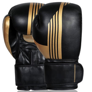 Guantes de Boxeo MMA de Cuero Transpirable, Antideslizantes, para Hombre y Mujer, Entrenamiento de Gimnasio, Saco de Boxeo, Muay Thai, Kickboxing, Logotipo Personalizado OEM - Product Image 2