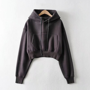 เสื้อฮู้ดผู้หญิงแบบตัดโลโก้ตามสั่ง - Product Image 2