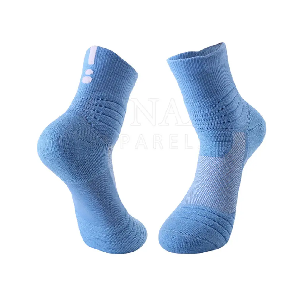 Latest Design Men's Sports Cotton Socks Plain Printed Customized Style Sports Cotton Socks