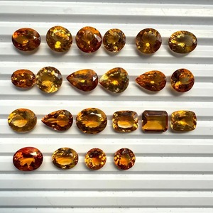 Piedra preciosa suelta citrina natural de calidad AAA +, color amarillo para la fabricación de joyas - Product Image 2