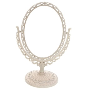 Miroir sur pied de qualité supérieure, fait à la main, avec cadre en fer décoratif, portable, pour la décoration de la maison et du bureau. - Product Image 2