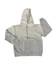 Unisex Zipup plain Hoodie Custom Logo Streetwear Hooded <b>Sweatshirt</b> <b>Fleece</b> 450Gsm ZipUp Jacket Manufacture - Product Image 4