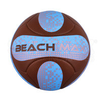 Ballon de football de plage personnalisé de haute qualité en PU et cuir SUNFLEX INDUSTRIES SI-438 pour les promotions
