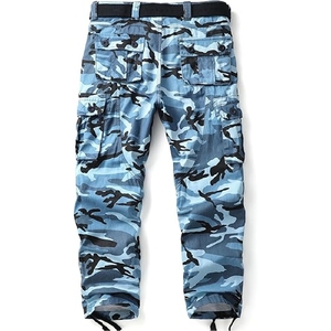 Nouveau pantalon cargo de travail d'été, taille haute, coupe droite, en polyester et coton, grande taille, robuste et écologique - Product Image 4