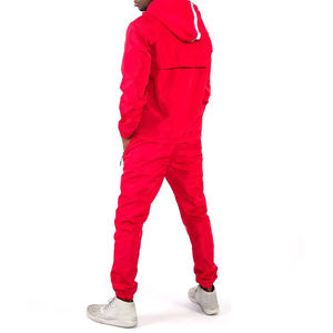 Ensemble de survêtement coupe-vent unisexe, vêtements de sport à séchage rapide, fabrication OEM, ensemble de survêtement coupe-vent - Product Image 3