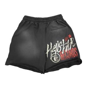 Custom Fashion <b>Shorts</b> for <b>Men</b> Street Wear <b>Vintage</b> <b>Shorts</b> Cotton Acid Wash Screen Printing Sun Faded <b>Shorts</b> - Product Image 2