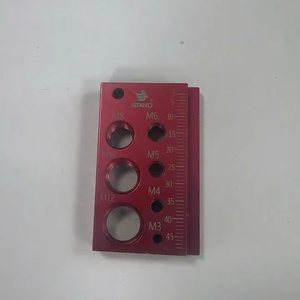 Calibrador de Roscas de Aluminio – Herramienta Métrica para Medir Tuercas y Pernos, Roscas a la Derecha, Preciso y Duradero - Product Image 1