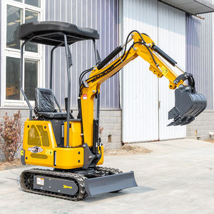 เครื่องขุดขนาดเล็ก0.8ตันเครื่องขุดขนาดเล็ก1ตันพร้อมรางยาง - Product Image 2