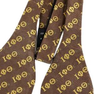 Iota Phi Theta or motif auto-cravate nœud papillon réglable vie grecque accessoire formel pour les événements de fraternité - Product Image 3