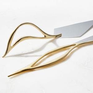 Ensemble de couverts en acier pour cuisines modernes de qualité supérieure Nouvel arrivage Vendeur chaud pour rassemblements formels Cadeaux d'affaires Couverts en argent de qualité supérieure - Product Image 2