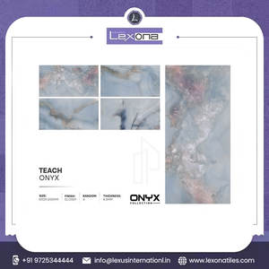 Baldosas modernas de porcelana esmaltada pulida de 600x1200mm, acabado brillante, 5mm de espesor para Suelos de mármol para el hogar - Product Image 2