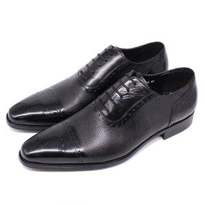 Zapatos de cuero para hombre al por mayor, tallas grandes 38-48, calzado formal y casual, cómodo y de ajuste ancho para el mercado europeo y americano. - Product Image 1