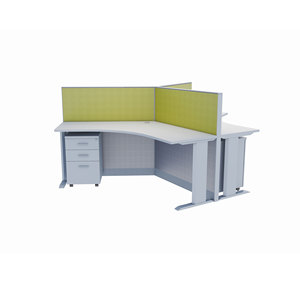 Table de bureau Cloison à écran ouvert Mobilier de bureau Postes de travail Poste de travail modulaire - Product Image 4