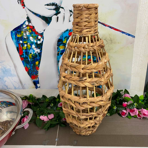 Water <b>Hyacinth</b> Grass <b>Vase</b> for Home Decor Made in Vietnam Eco-friendly material for home decor and tableware decoration Wholesale - Product Image 4