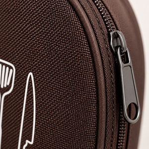 กระเป๋าปิคนิคผ้าอ็อกซ์ฟอร์ด 36 ซม. กล่องใส่อุปกรณ์ครัวแบบพกพา ที่เก็บอุปกรณ์บนโต๊ะอาหารกลางแจ้ง - Product Image 4
