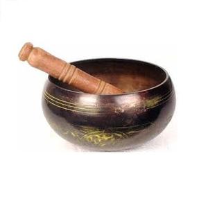 New Design Noise maker Brass <b>singing</b> bowl with handle Latest Design High Quality <b>singing</b> bowl - Product Image 4