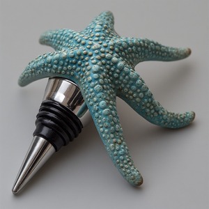 Bouchon de bouteille de vin en métal élégant, forme minimaliste, construction solide et durable, fonctionnement fluide, Noël - Product Image 3