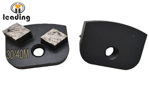 Segmentos de Pulido de Pisos RhinoGrind Contractor Double <span class=keywords><strong>SHARKTOOTH</strong></span> de 17x12x10 mm para Concreto, Terrazo y Concreto Decorativo - Product Image 3