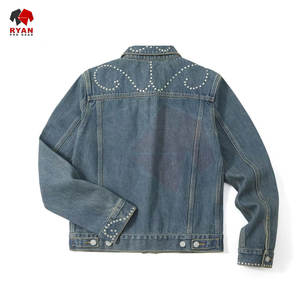 Chaqueta Vaquera para Hombre, Ropa Casual, Tela Premium, Servicios de Logotipo Personalizado OEM y ODM Disponibles, Color Personalizado - Product Image 2