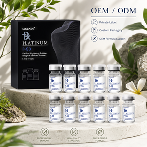 เซรั่มบำรุงผิวหน้า OEM ODM Platinum SR ช่วยปลอบประโลมผิว  รับผลิตแบรนด์ส่วนตัว พร้อมบริการออกแบบโลโก้และบรรจุภัณฑ์จากโรงงาน - Product Image 5