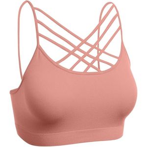 Nouvelle arrivée soutien-gorge de sport pour femmes sur mesure vêtements d'entraînement à bas quantité minimale de commande avec meilleur prix et soutien-gorge de sport à motif solide - Product Image 4