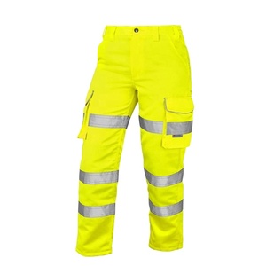 Pantalones de Trabajo de Seguridad, Pantalones de Trabajo Reflectantes de Alta Visibilidad, Pantalones de Seguridad Vial - Product Image 1