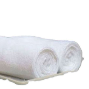 Serviettes de bain et tapis de bain MGI personnalisés avec logo, 100 % coton, qualité hôtelière, durables, motif écossais blanc tricoté, écologiques - Product Image 2