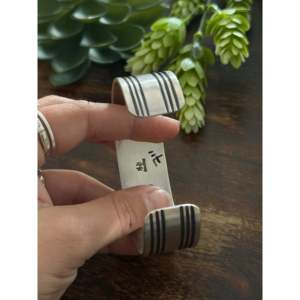 แรนดี้ บอยด์ ไวท์ บัฟฟาโลและกำไลข้อมือแฟชั่นเงินสเตอร์ลิง - Product Image 5