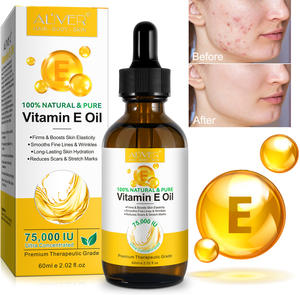 ALIVER <span class=keywords><strong>E</strong></span> vitamini yağı 60ml organik yüz ve vücut nemlendirici cilt bakımı için % 100% saf <span class=keywords><strong>Vitamin</strong></span> Serum yağı - Product Image 4