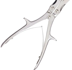 Stille Liston alta calidad ortopédica 27cm cortador de hueso de doble acción fórceps de acero inoxidable curvo acero alemán - Product Image 5