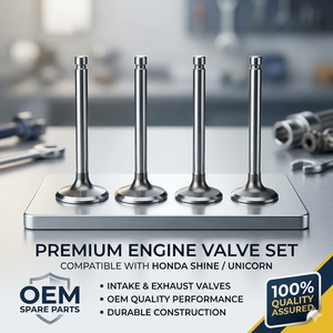 Kit de soupapes de moteur de moto pour Honda Shine / Unicorn |   Kit de soupapes d'admission et d'échappement |   Pièce de rechange de qualité OEM - Product Image 2