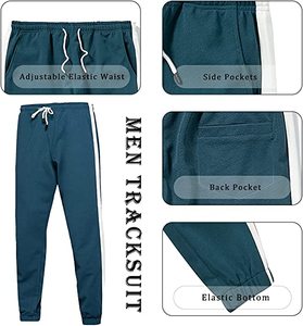 Nouveaux ensembles d'uniformes de piste décontractés grande taille pour hommes hiver polaire réversible antibactérien respirant conception de logo personnalisé taille XL - Product Image 6